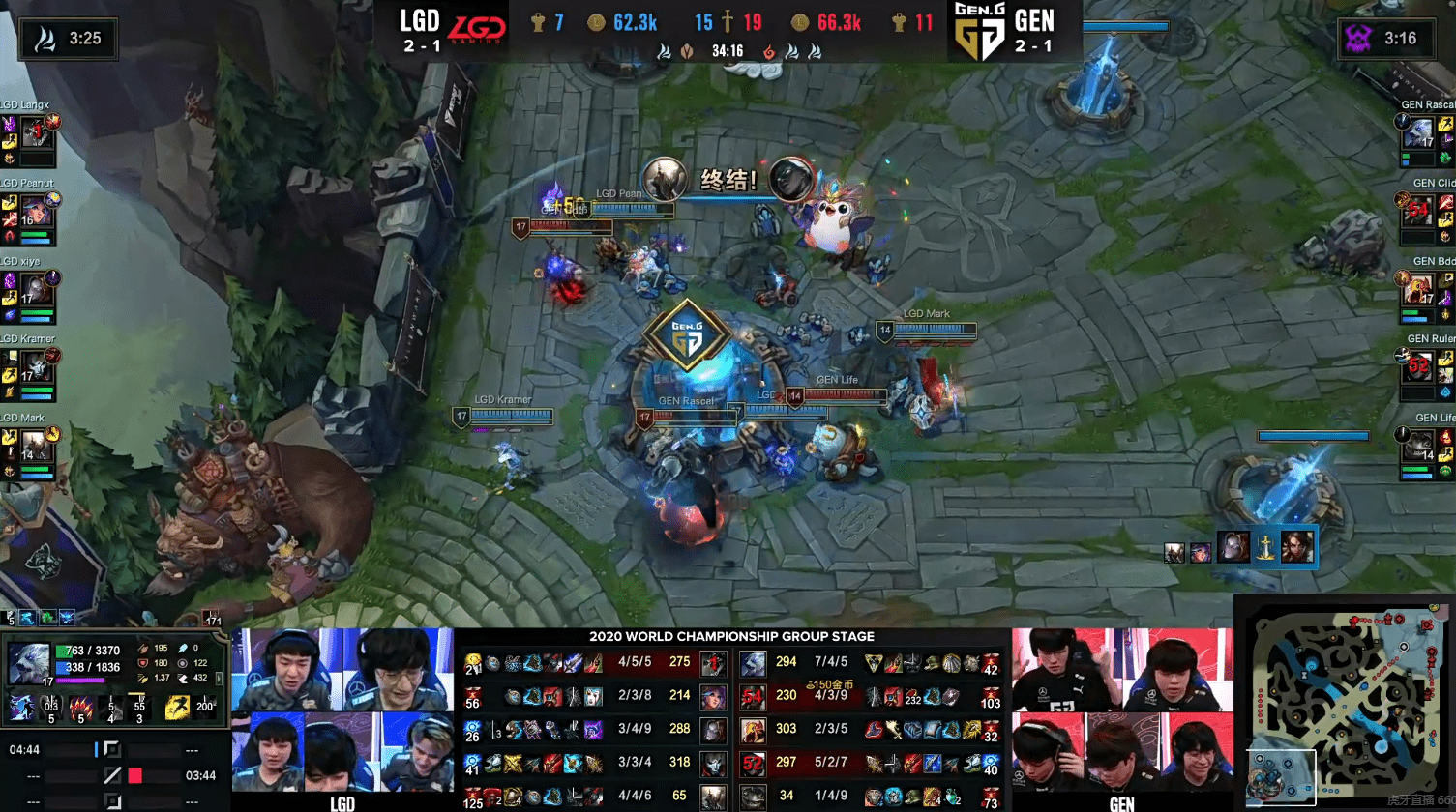 LGD碾压TL，Clid完成史诗逆转小组赛3:2（上海）